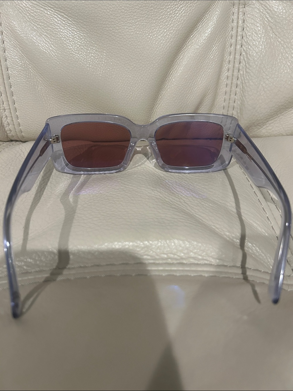 D L Walker (Dan Levy) Eyewear Sunglasses in the colorway Rain “See With Love” - Picture 3 of 6